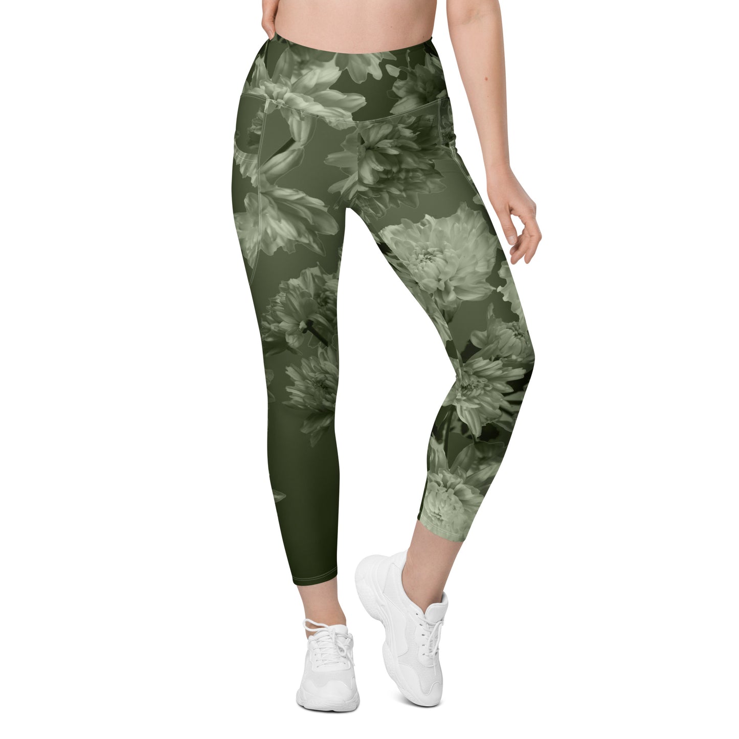 Recycled Gillyflower Leggings in Anacapa Green