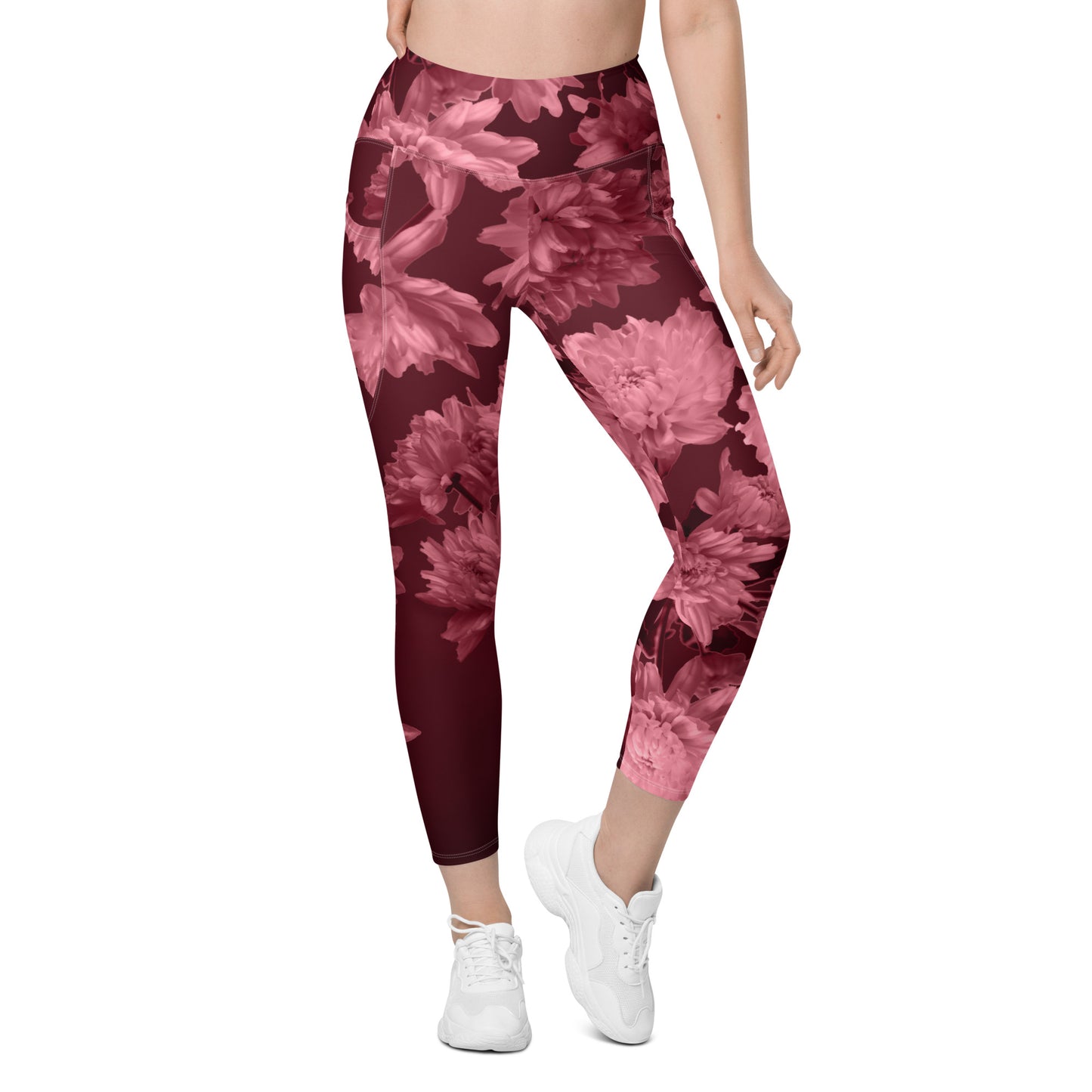 Recycled Gillyflower Leggings in Napa Red