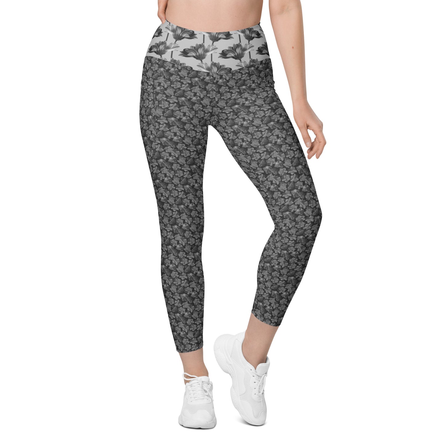 Recycled Flourish and Flow Leggings in Amboy Black