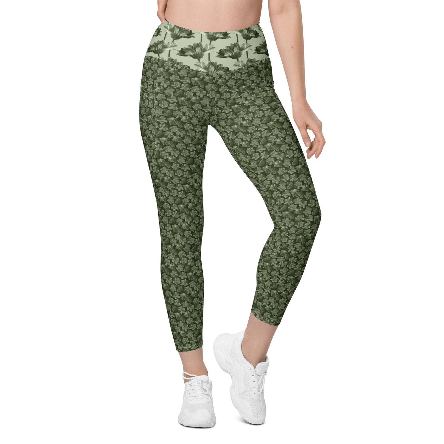 Recycled Flourish and Flow Leggings in Anacapa Green