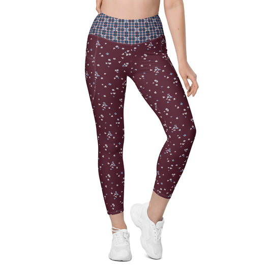 Clover Leggings - Ruby