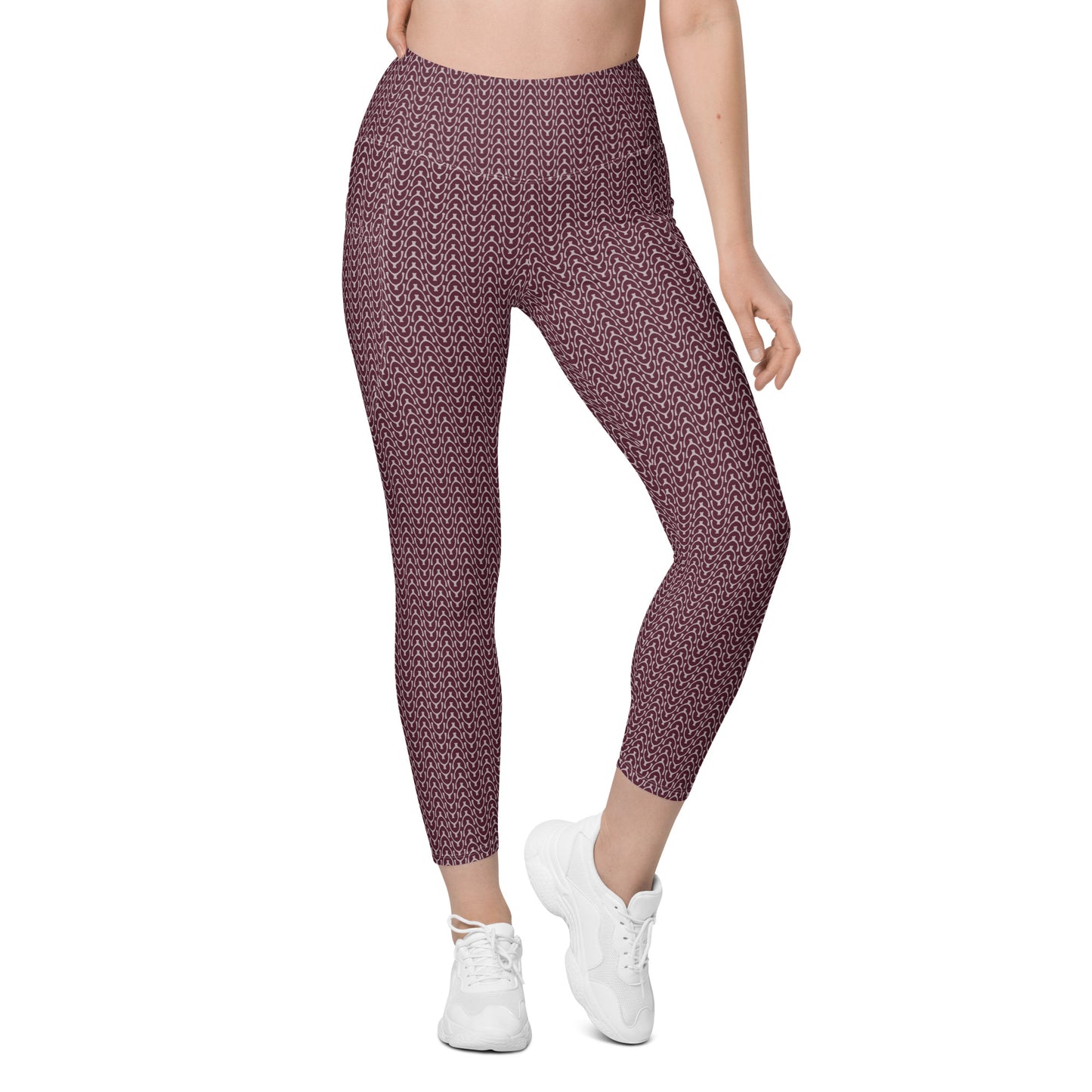 Wishbone Leggings - Ruby