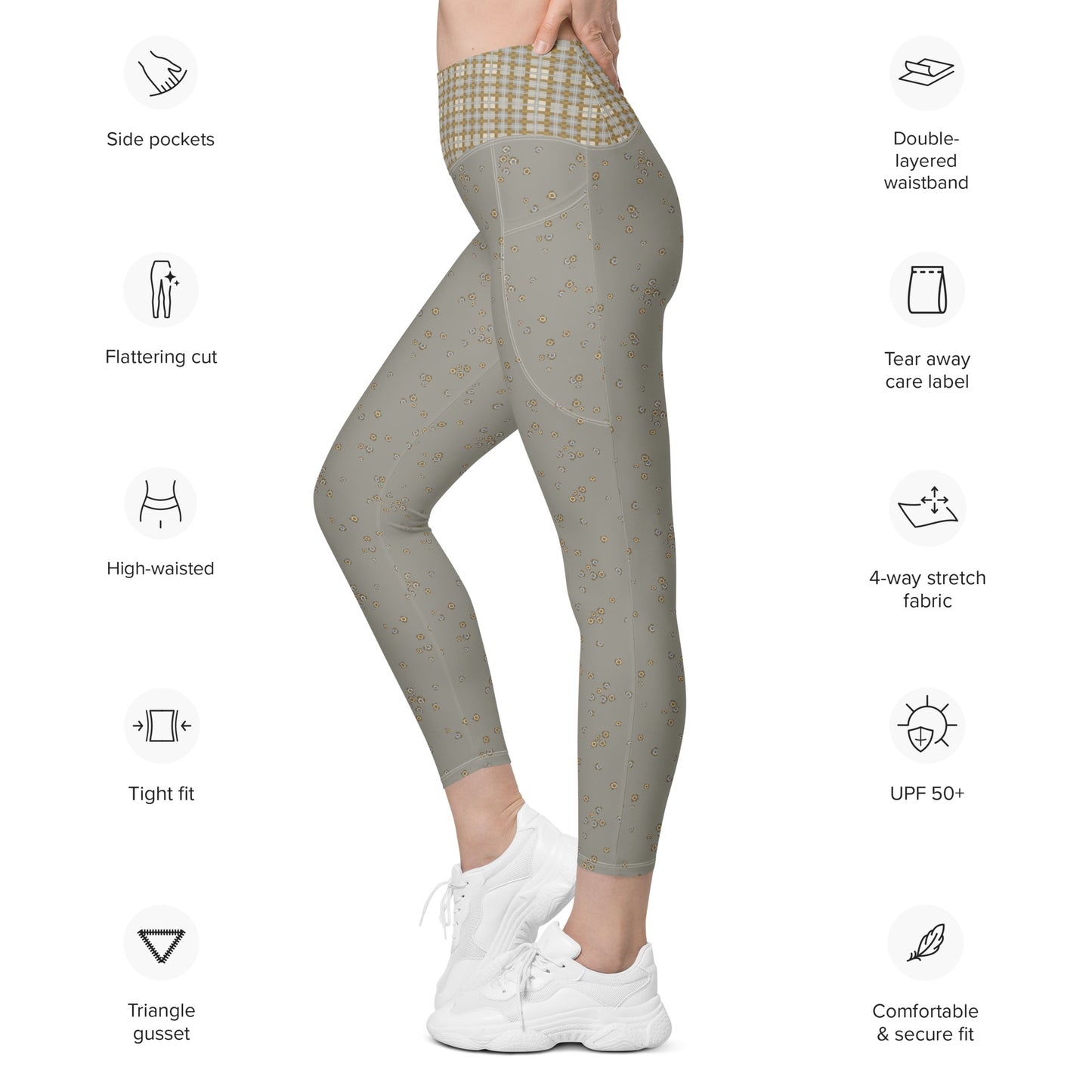 Clover Leggings - Quartz