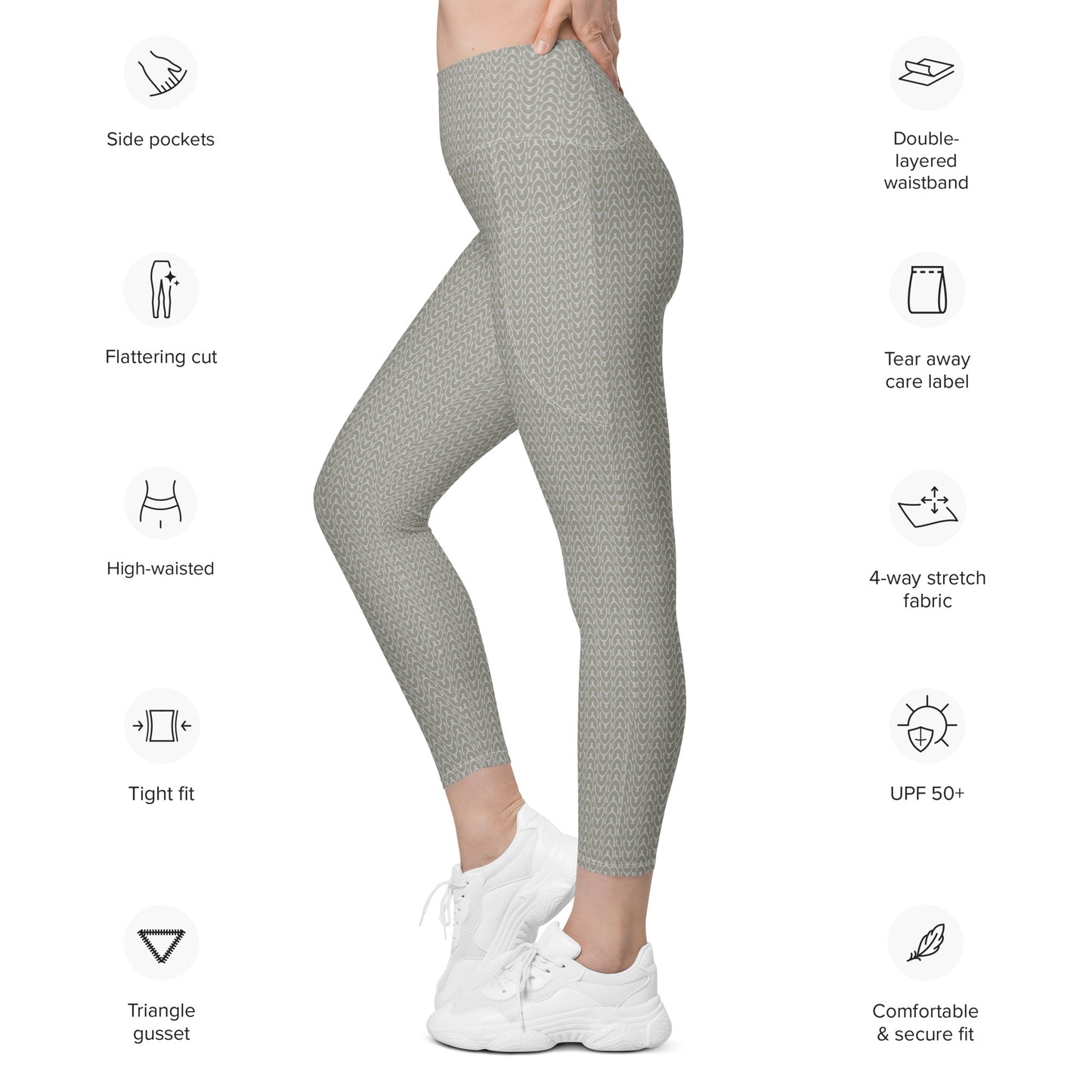 Wishbone Leggings - Quartz