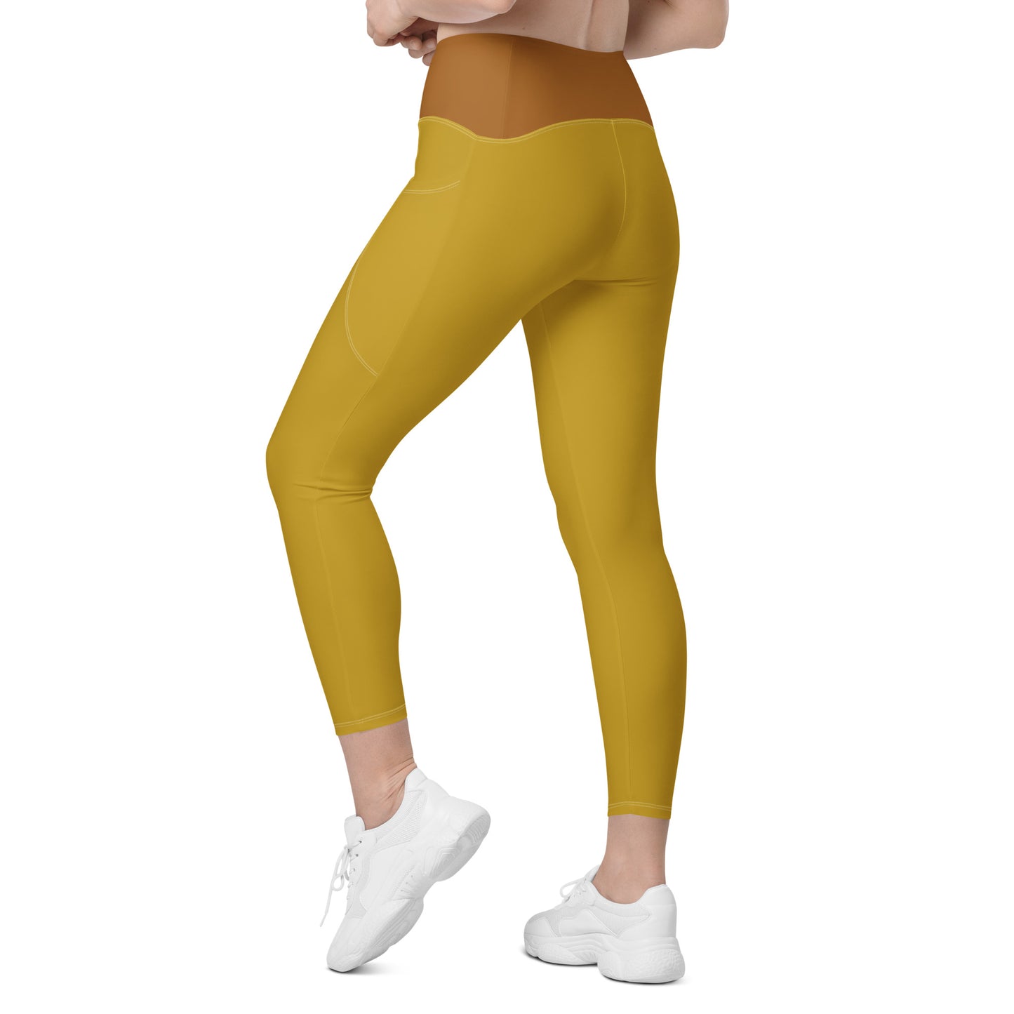 Core Recycled Leggings - Turmeric