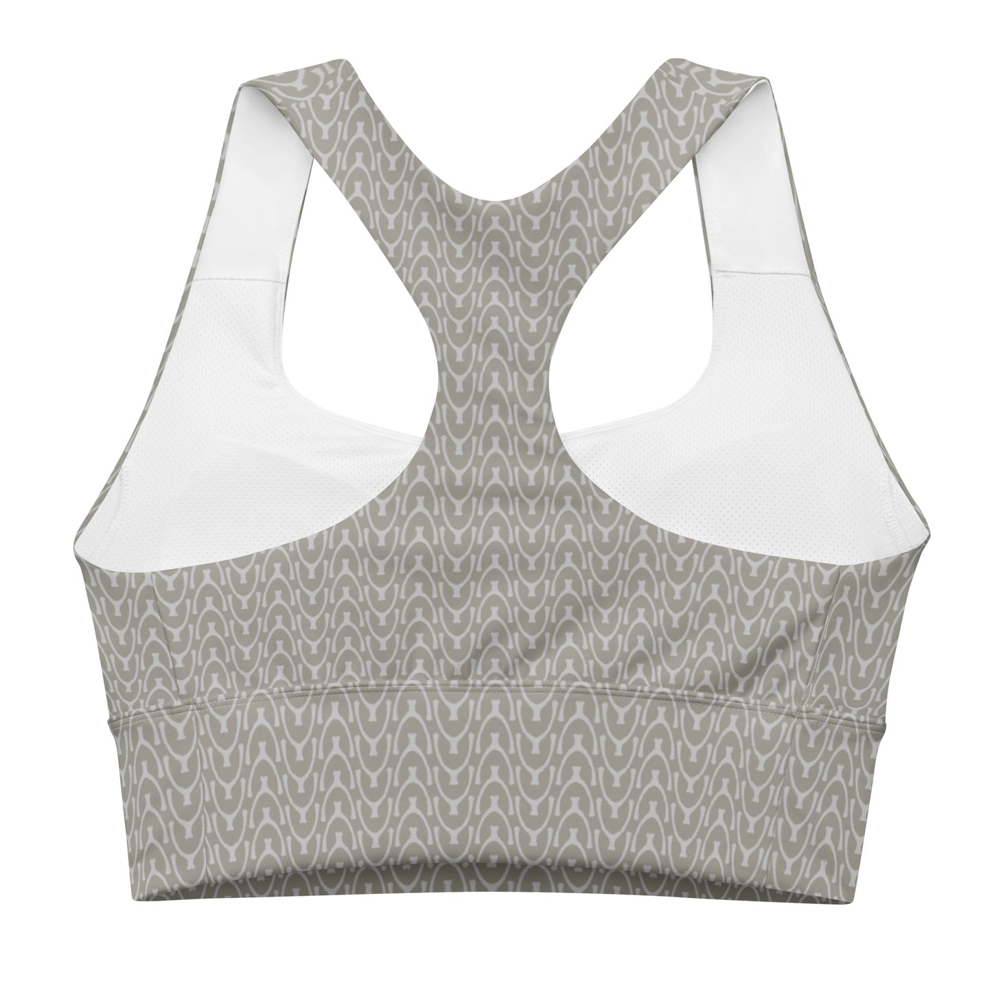 Recycled Wishbone Sports Bra - Quartz