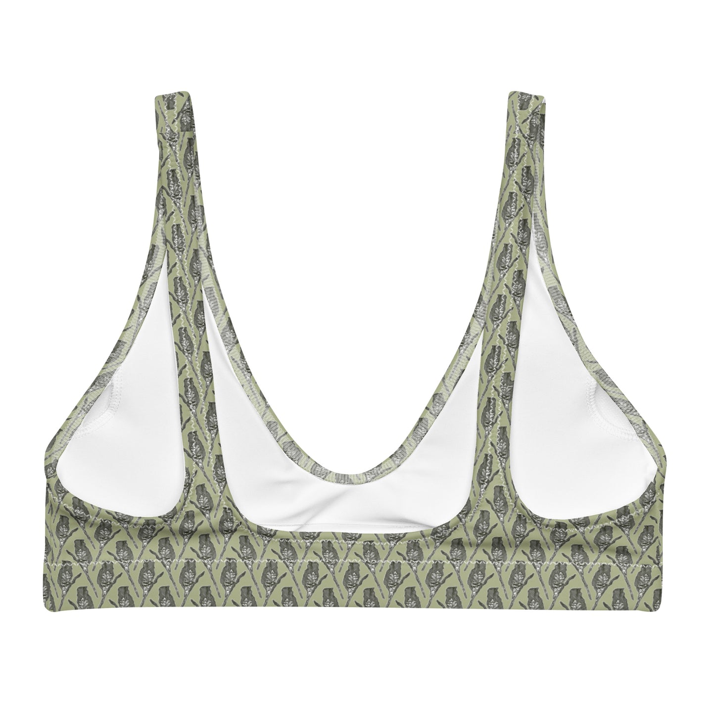 Recycled Sugarbush Bikini Top - Olive