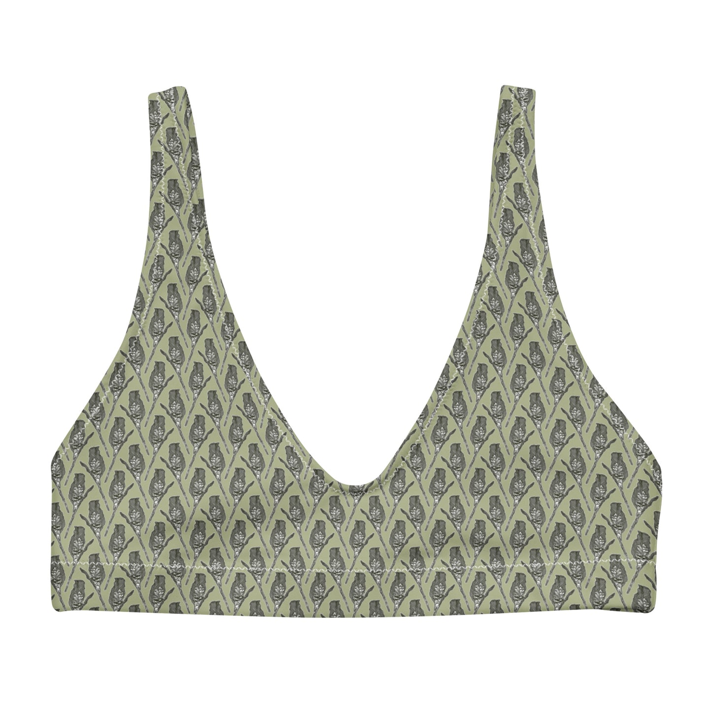 Recycled Sugarbush Bikini Top - Olive