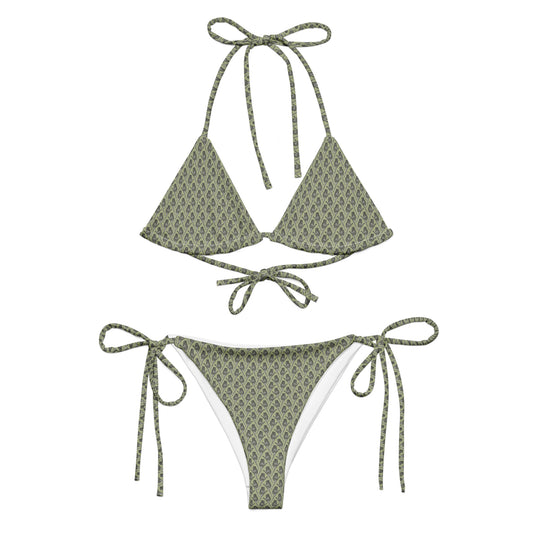 Recycled Sugarbush String Bikini - Olive