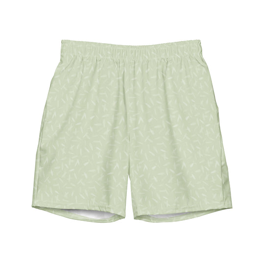 Recycled Petal Power Swim Trunks in Anacapa Green