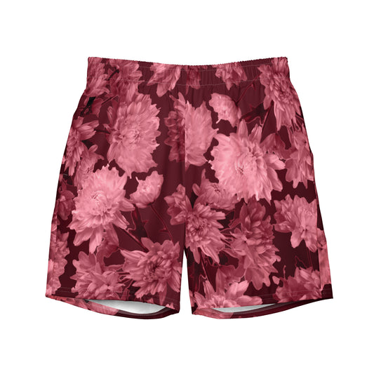 Recycled Gillyflower Swim Trunks in Napa Red