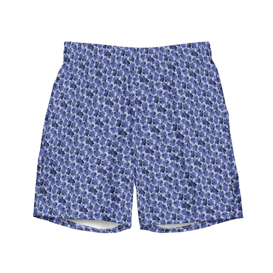 Recycled Flourish and Flow Swim Trunks in Malibu Blue