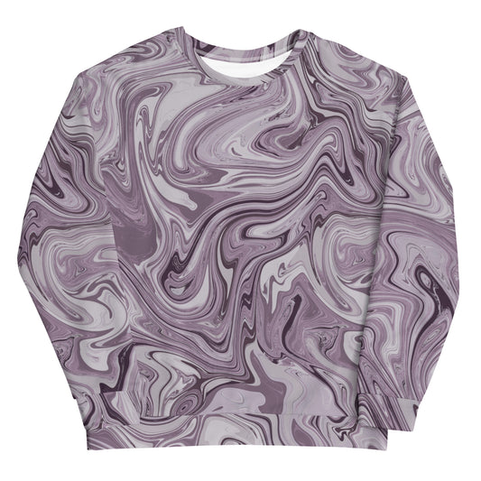 Maggiore Marble Sweatshirt - Lilac