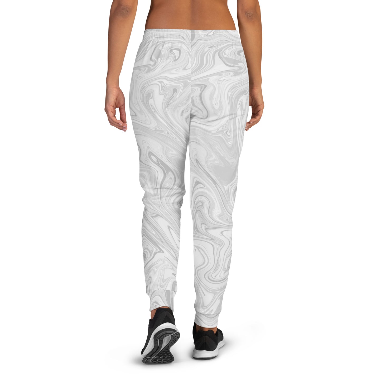Recycled Marble Joggers - Ivory