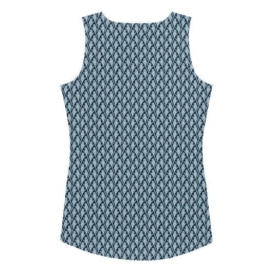 Sugarbush Active Tank Top - Aqua