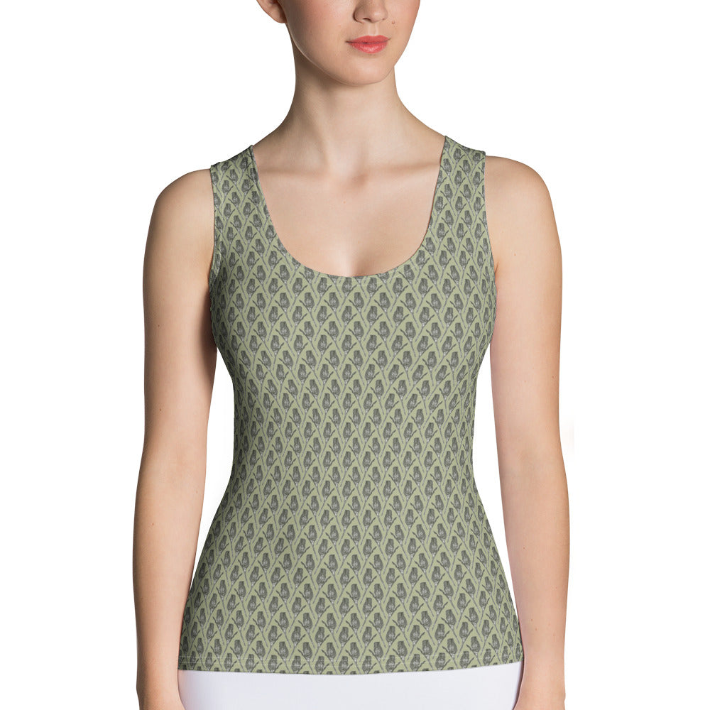 Sugarbush Active Tank Top - Olive