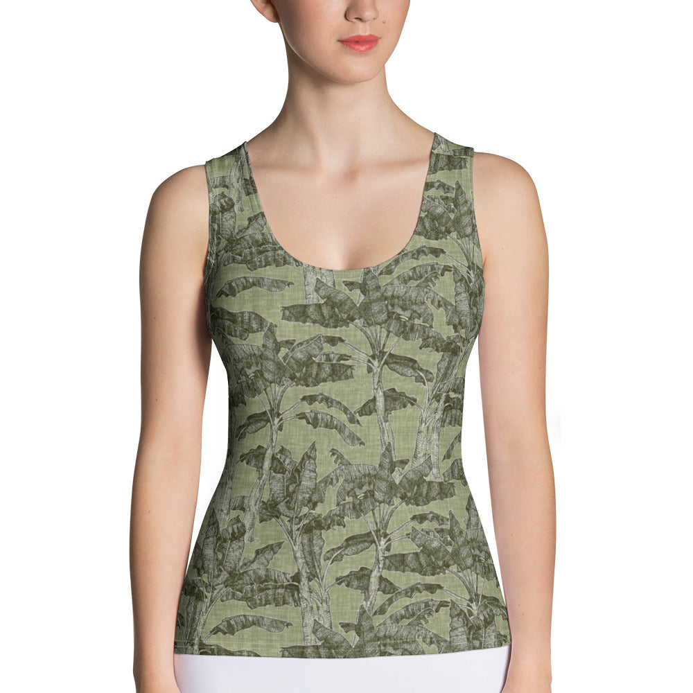 Banana Tree Active Tank Top