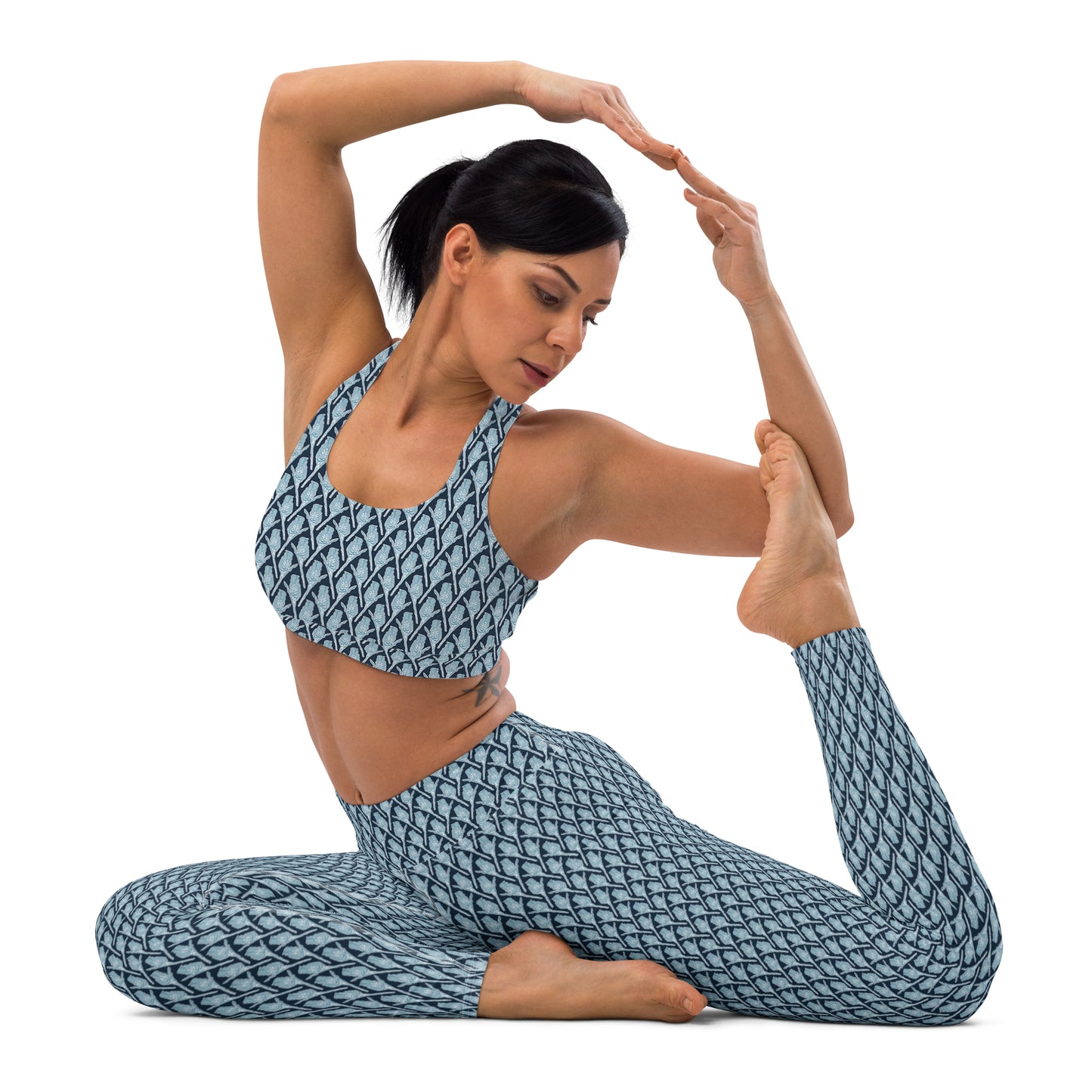 Sugarbush Yoga Leggings - Aqua