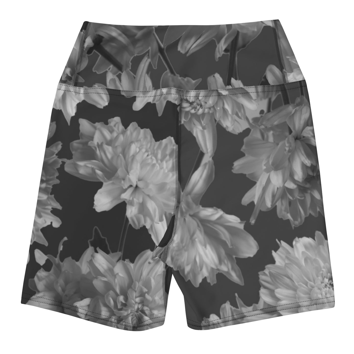 Gillyflower Yoga Shorts in Amboy Black