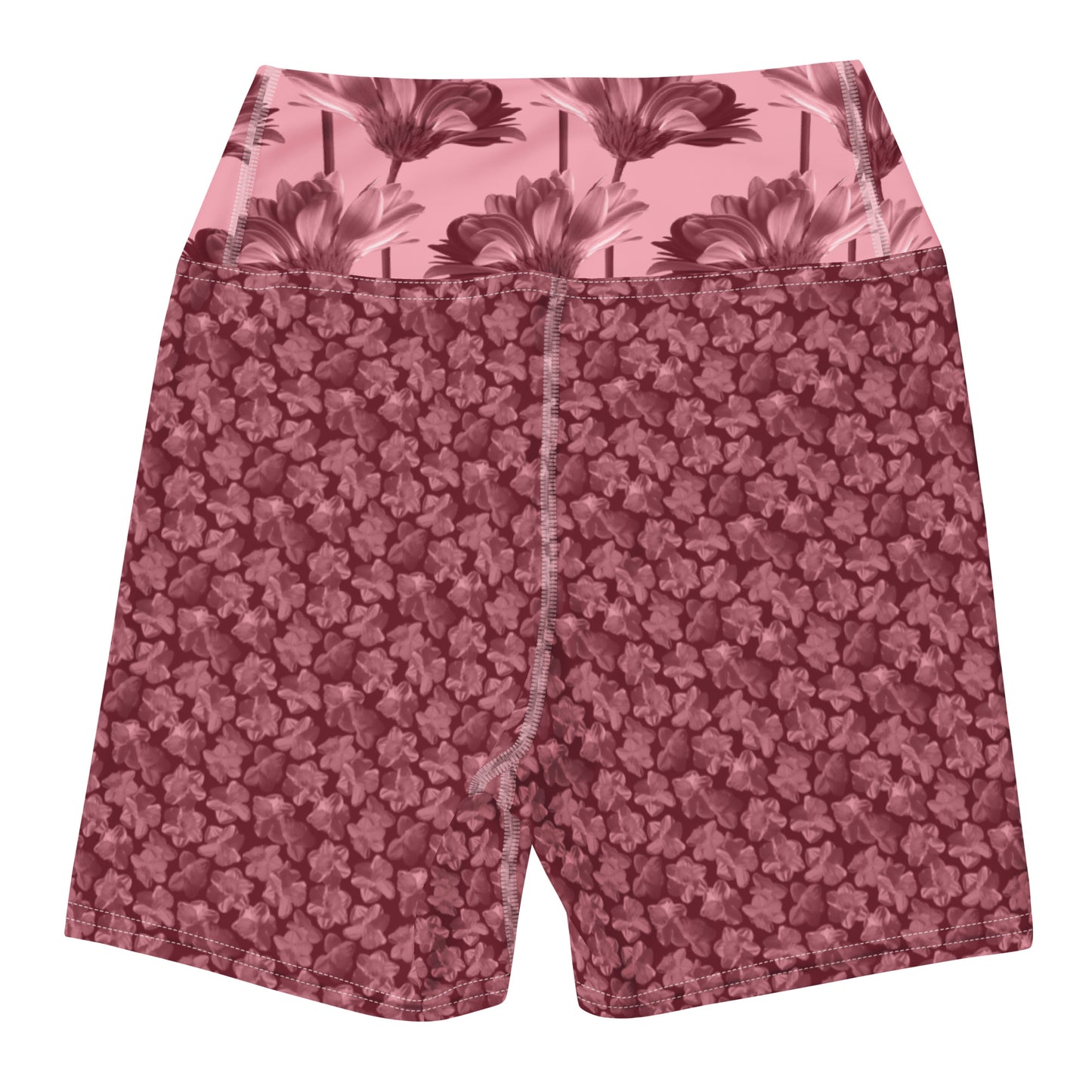 Flourish and Flow Yoga Shorts in Napa Red