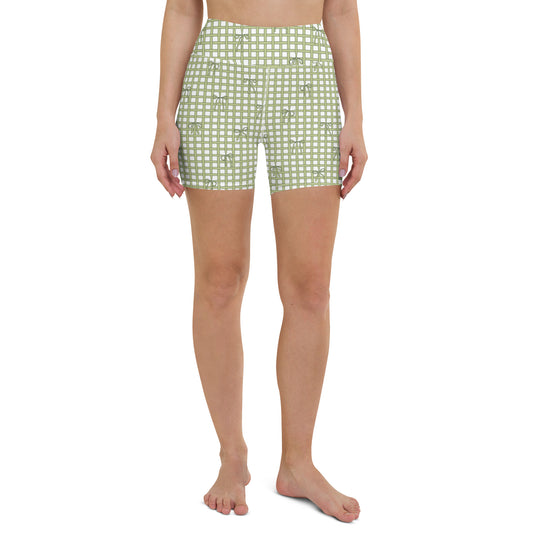 Coquette Yoga Shorts - Mojito