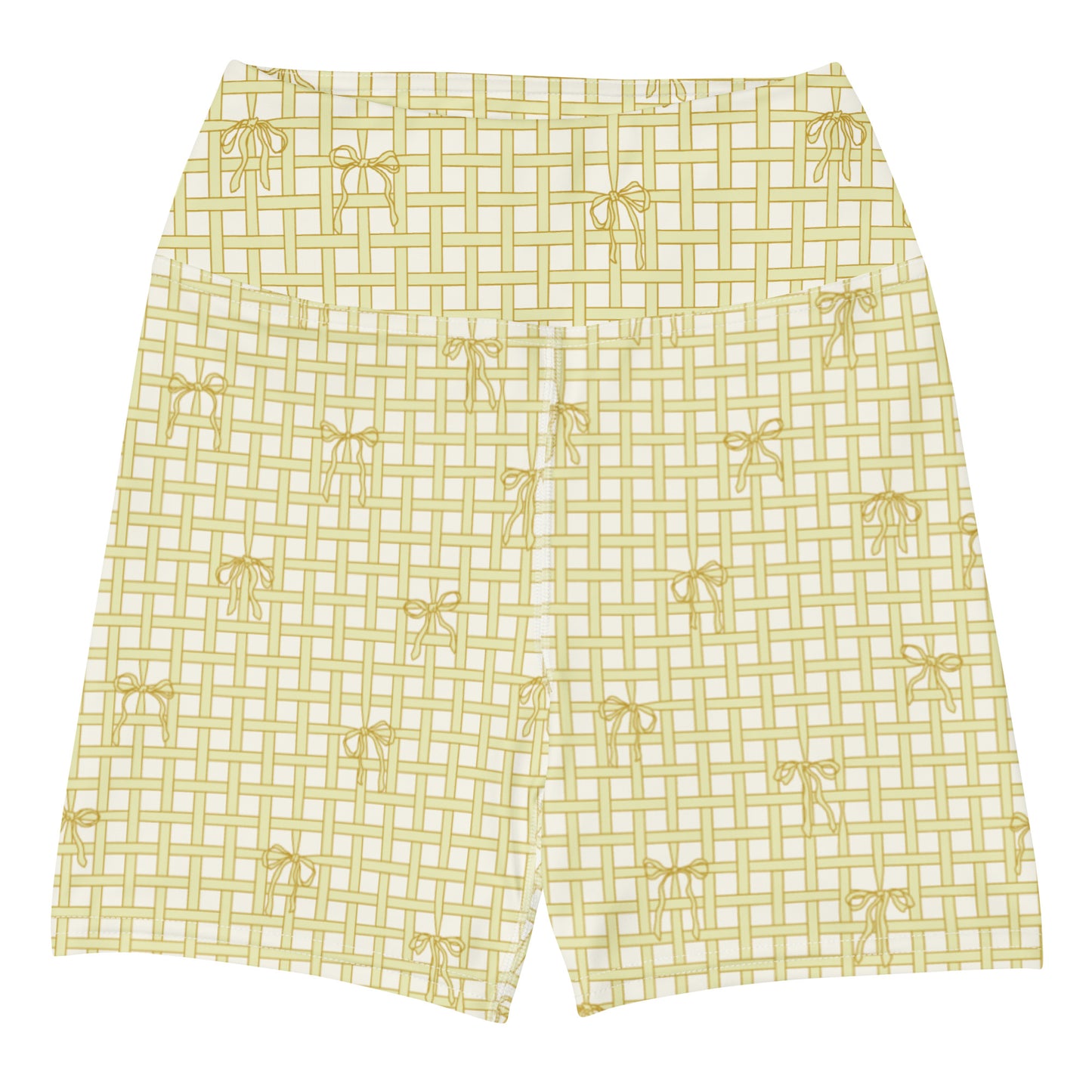 Coquette Yoga Shorts - Buttercup