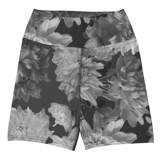 Gillyflower Yoga Shorts in Amboy Black