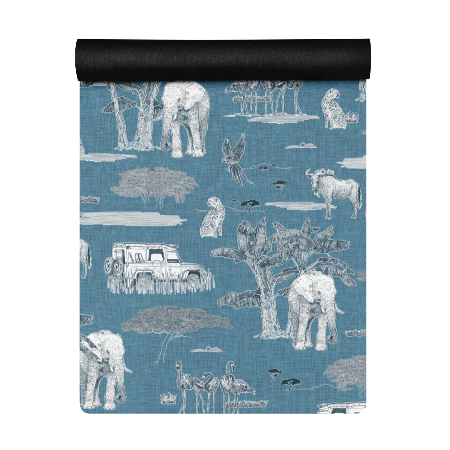 Safari Toile Yoga Mat